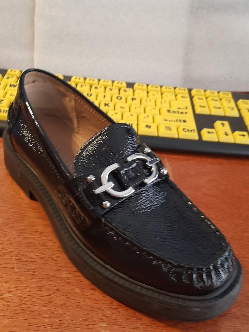 NEW TAG ! Donald Pliner Women Loafer Black Size 6.5
